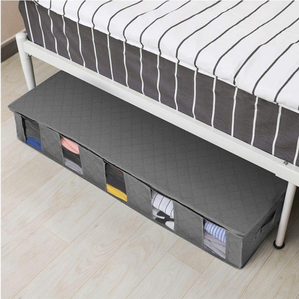 Under Bed Comforter Shoe Clothes Blankets Storage Bag