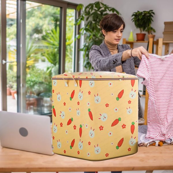 Multifunctional Thickened Sorting Clothes Carrot Bunny Storage Bag
