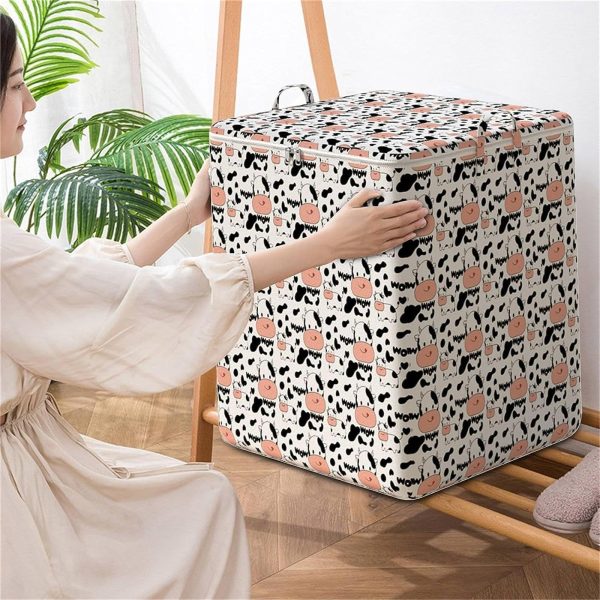 Multifunctional Thickened Sorting Clothes Cow Storage Bag