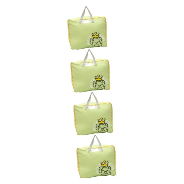 4pcs Cartoon Frog Brave Kids Storage Bag
