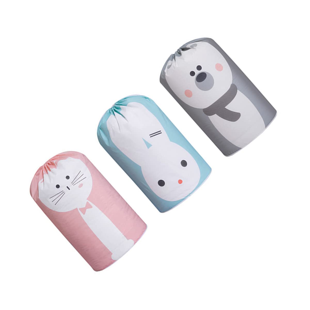 3pcs Cartoon Comforters Clothes Pillow Storage Bags