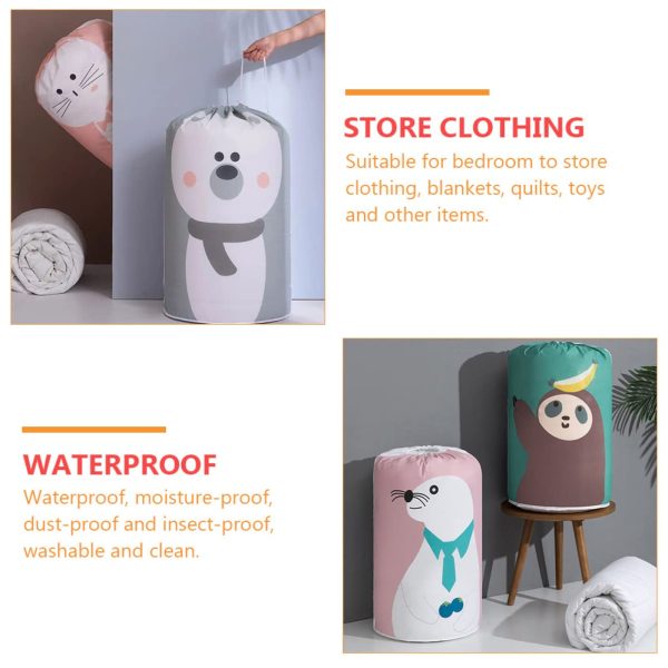 3pcs Cartoon Comforters Clothes Pillow Storage Bags