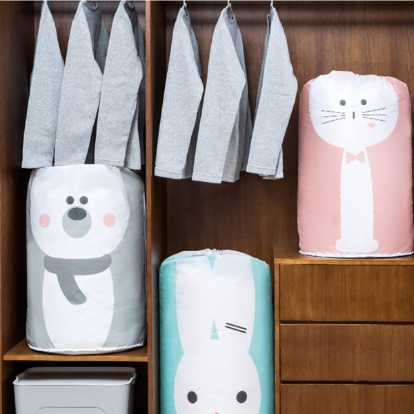 3pcs Cartoon Comforters Clothes Pillow Storage Bags