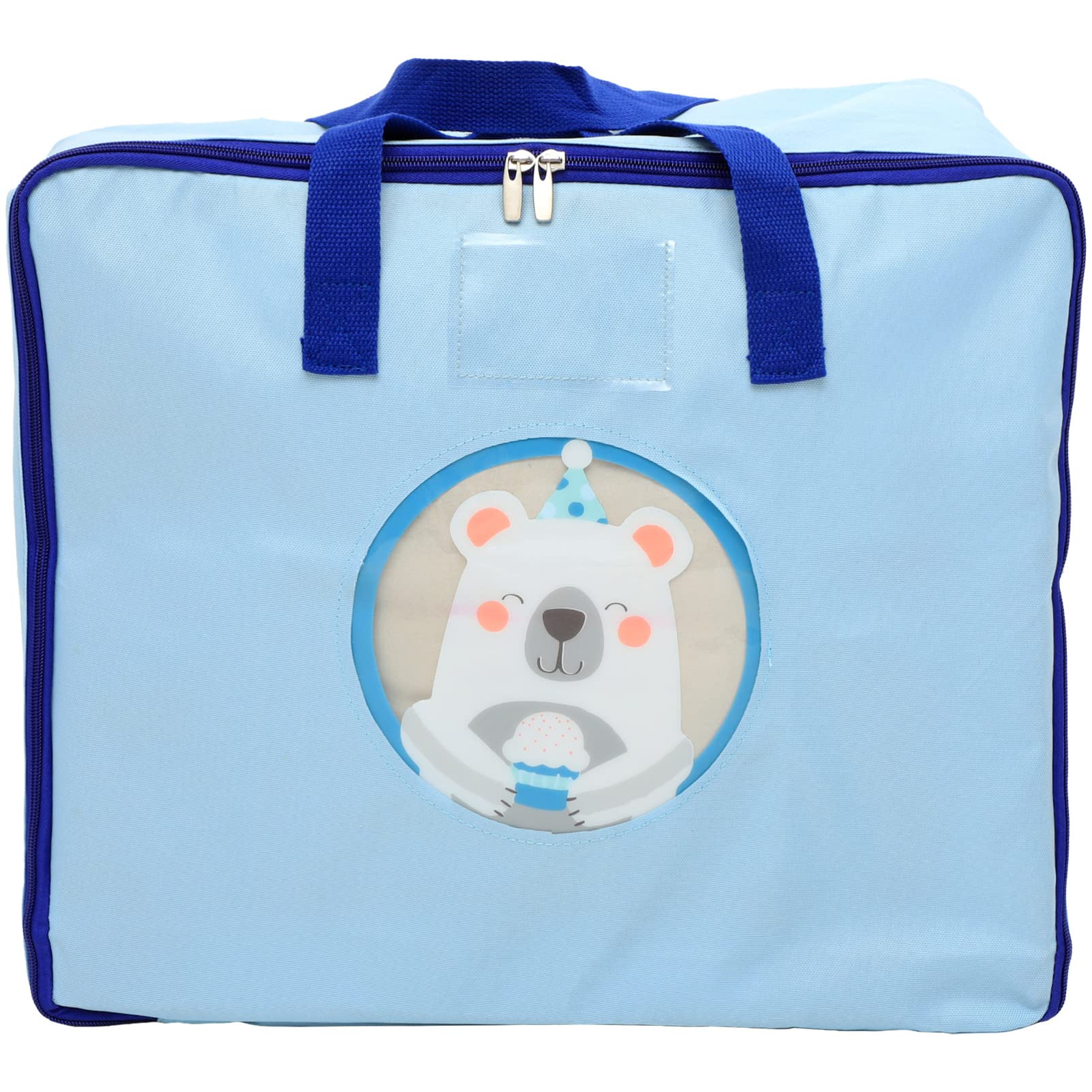 Large Capacity Comforter Clothing Polar Bear Storage Bag