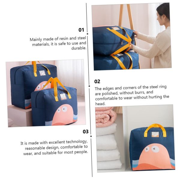 2pcs Kindergarten Bedding Thick Storage Household Bag