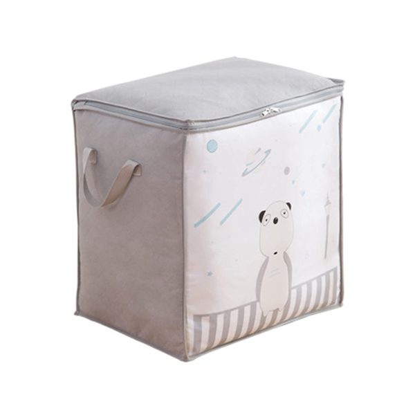Large Capacity Clothes Cartoon Print Foldable Storage Bag
