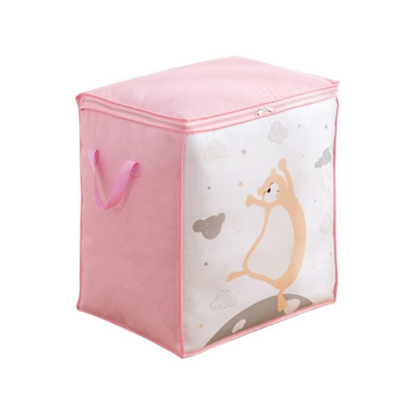 Large Capacity Clothes Cartoon Print Foldable Storage Bag