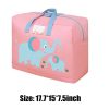 Large Cartoon Kindergarten Portable Clothes Quilt Storage Bag
