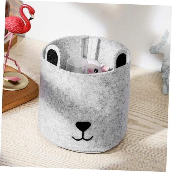 2pcs Folding Laundry Clothes Basket Storage Bin