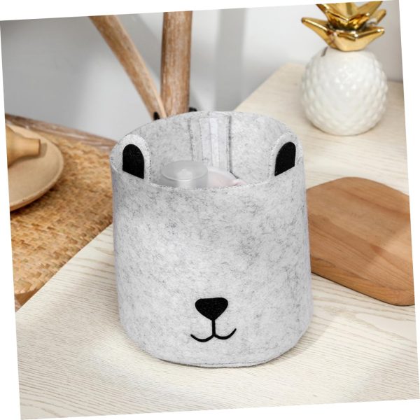 2pcs Folding Laundry Clothes Basket Storage Bin
