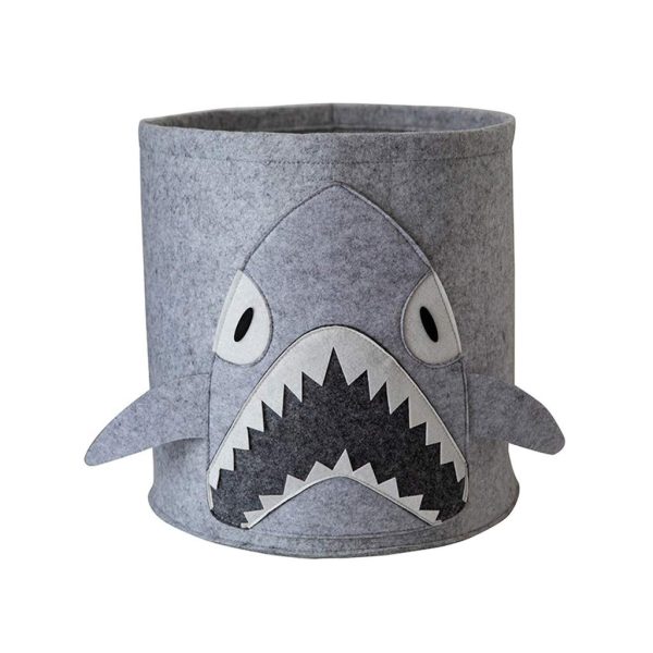 Portable Cartoon Animal Pattern Storage Basket