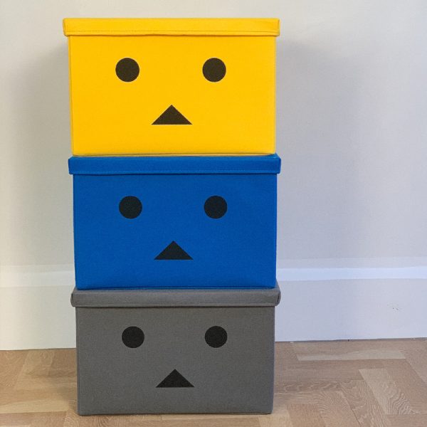 Washable Odorless Folding Storage Box with Lid - Ideal for Kindergarten, Children's Toys, Vehicle Storage, and Large-Scale Organization