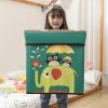 Creative Cartoon Children's Toy Storage Box - Household Foldable Storage Organizer