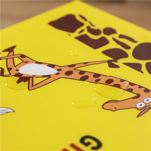 Creative Cartoon Children's Multi-functional Storage Stool - Fabric Foldable Storage Box for Household Organization