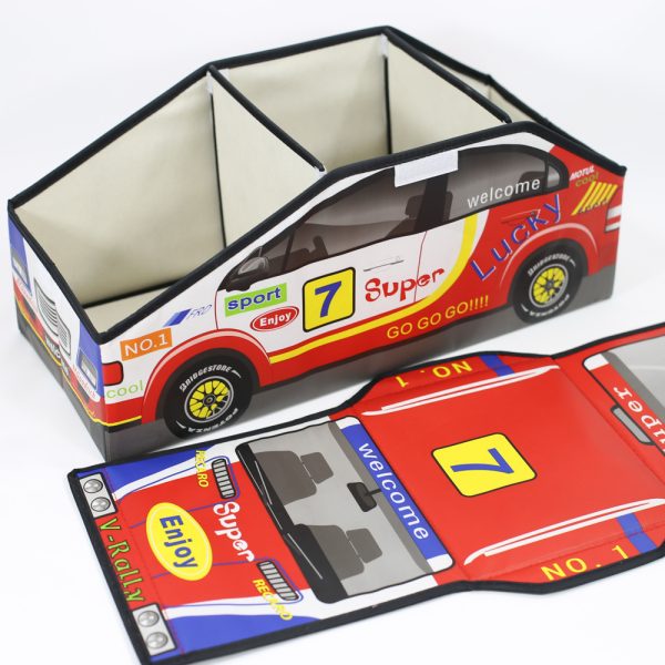 Cartoon Toy Storage Box - Non-woven, Oxford Cloth, and Fabric Organizer for Toys and Clothes