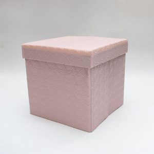 Leather Ottoman Folding Cube