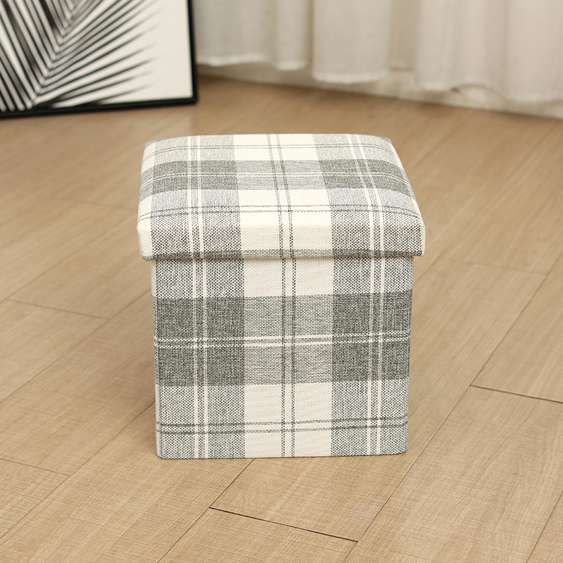 Folding Storage Ottoman Storage Cube Seat