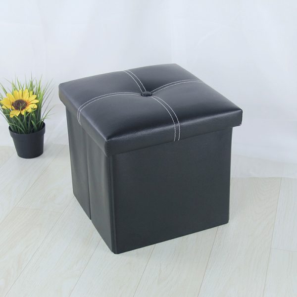 Storage Ottoman Upholstered Line Bench