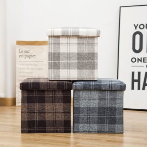 Folding Storage Ottoman Storage Cube Seat