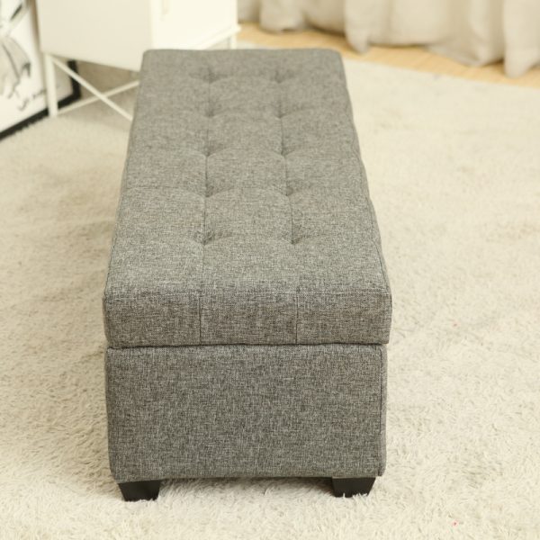 Folding Storage Bench