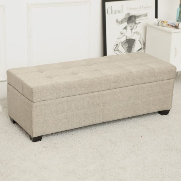 Folding Storage Bench