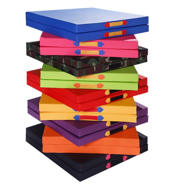 Oxford cloth PU cloth multifunctional foldable pearl cotton fitness mat