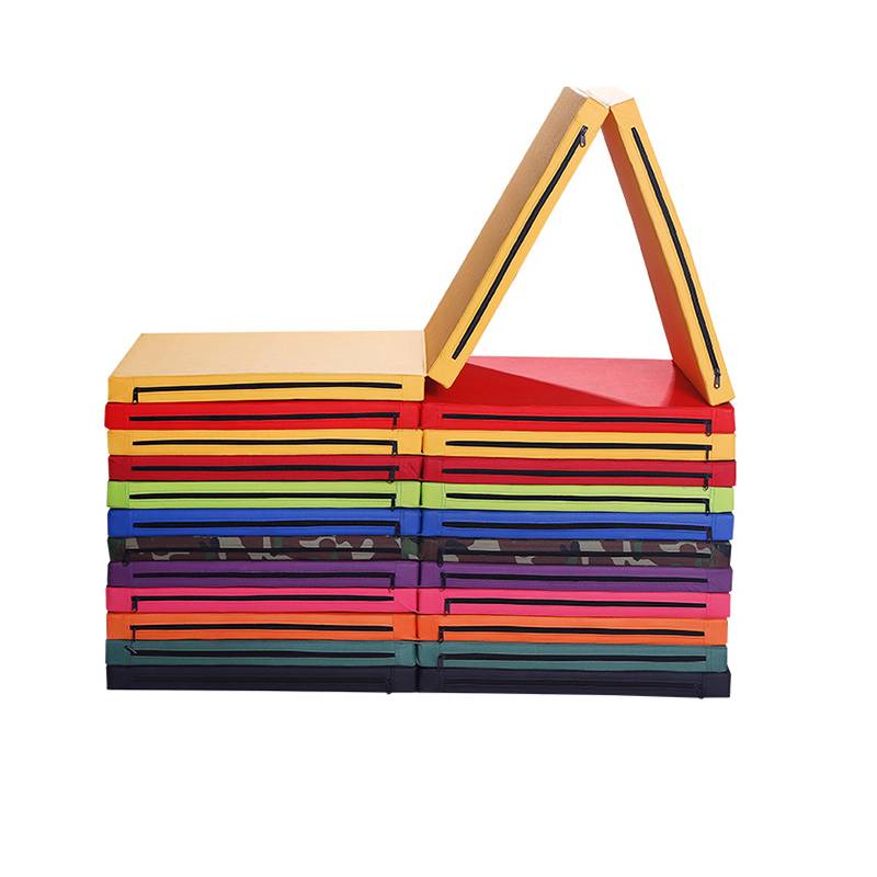 Oxford cloth PU cloth multifunctional foldable pearl cotton fitness mat