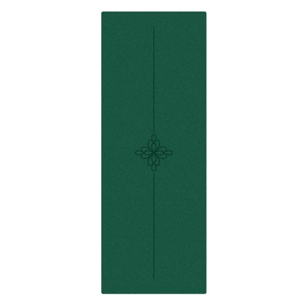 1.5mm thin natural rubber mat pu yoga mat absorbs sweat, non-slip, foldable and portable