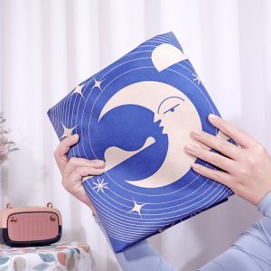 1mm thin rubber foldable romantic printed yoga mat