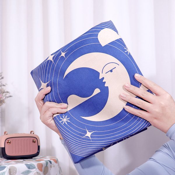 1mm thin rubber foldable romantic printed yoga mat