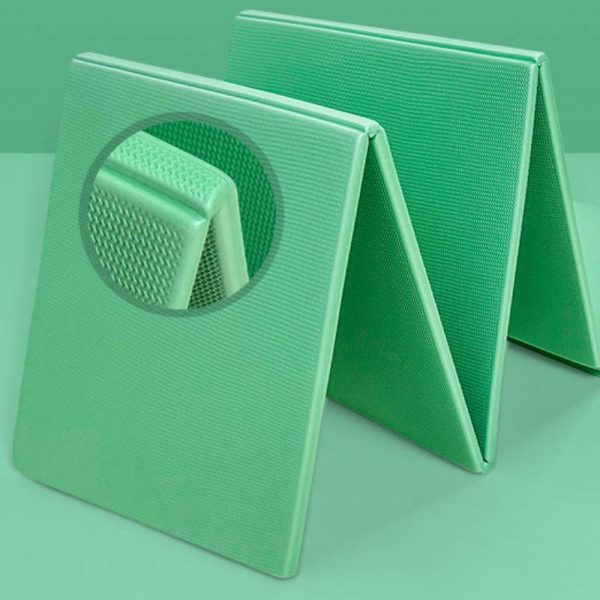 6mm thickened TPE material, easy to store and non-curling yoga mat