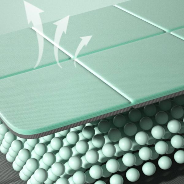Double-sided non-slip convenient folding nap yoga universal fitness mat