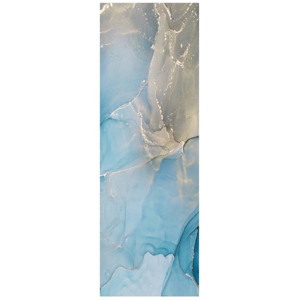 Tropical suede 1.5mm thin sweat-absorbent foldable yoga mat