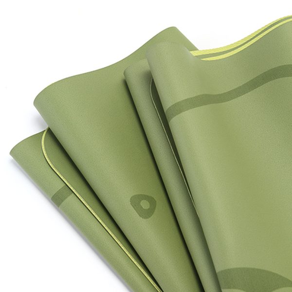 Coconut fiber triple anti-slip frosted foldable yoga mat