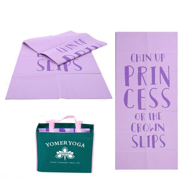 Lightweight, portable and easy to carry yoga mat, clean, simple and odor-free