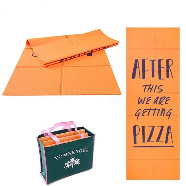 Lightweight, portable and easy to carry yoga mat, clean, simple and odor-free