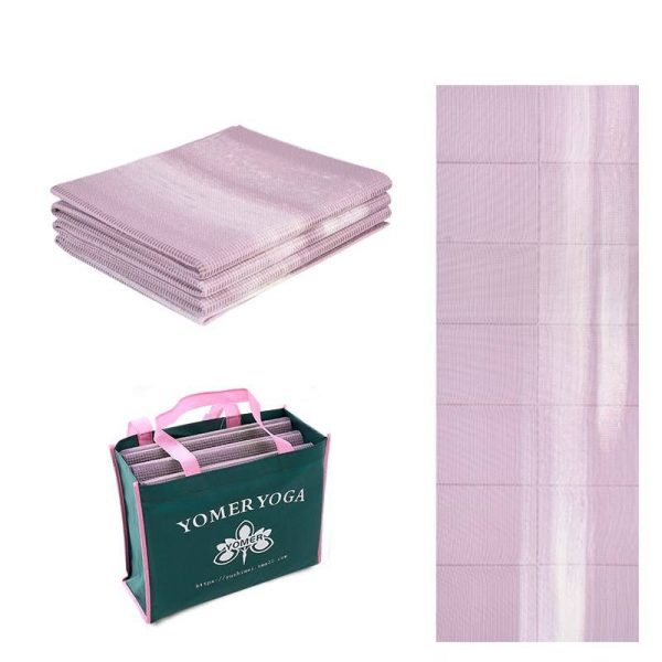 Lightweight, portable and easy to carry yoga mat, clean, simple and odor-free