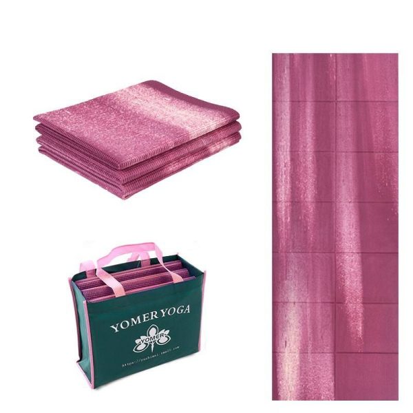 Lightweight, portable and easy to carry yoga mat, clean, simple and odor-free