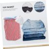 Folding Crate Clothes Storage Laundry Basket