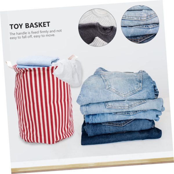 Folding Crate Clothes Storage Laundry Basket