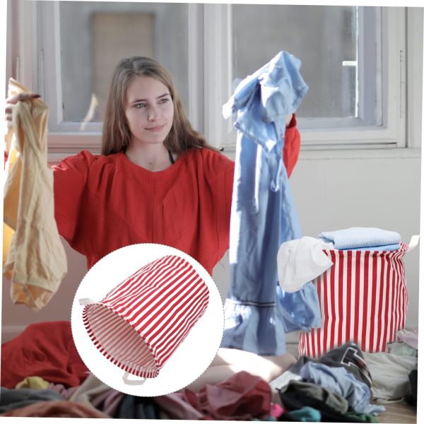 Folding Crate Clothes Storage Laundry Basket
