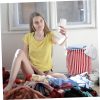 Folding Crate Clothes Storage Laundry Basket
