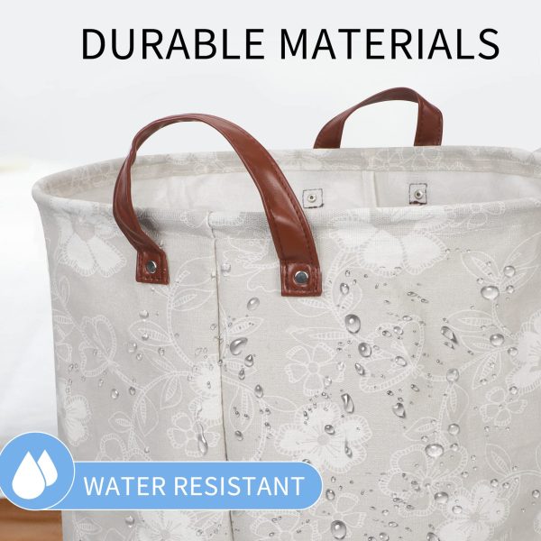 Collapsible Large Capacity Reinforced Laundry Basket