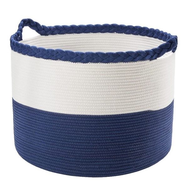 Super Large Woven Blanket Storage Laundry Basket