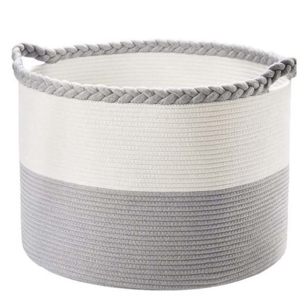 Super Large Woven Blanket Storage Laundry Basket