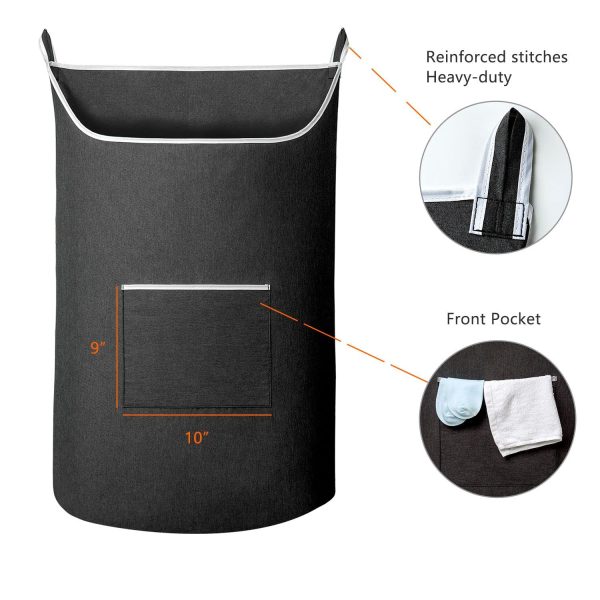 Large Openging Hanging Laundry Hamper Bag