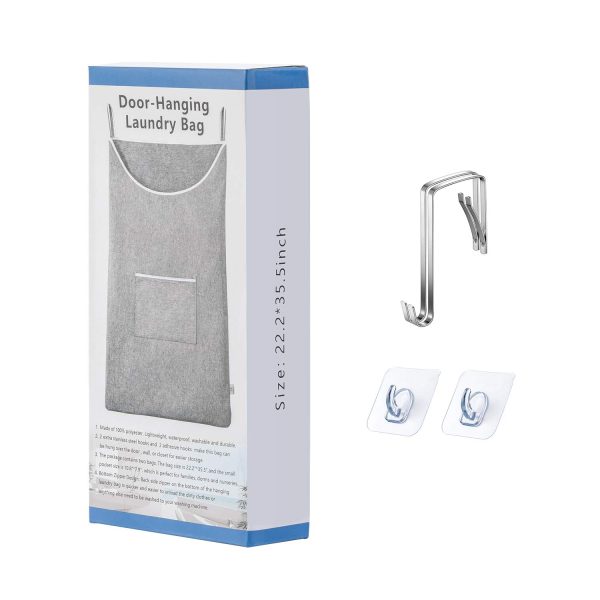 Large Openging Hanging Laundry Hamper Bag