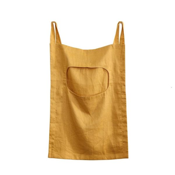 Linen Door Hanging Laundry Hamper Bag