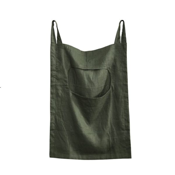 Linen Door Hanging Laundry Hamper Bag