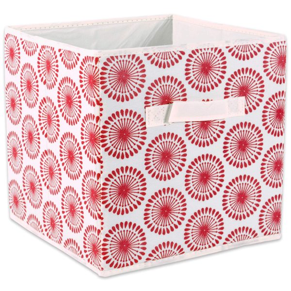 2Pcs Non Woven Polyester Starburst Storage Laundry Baskets
